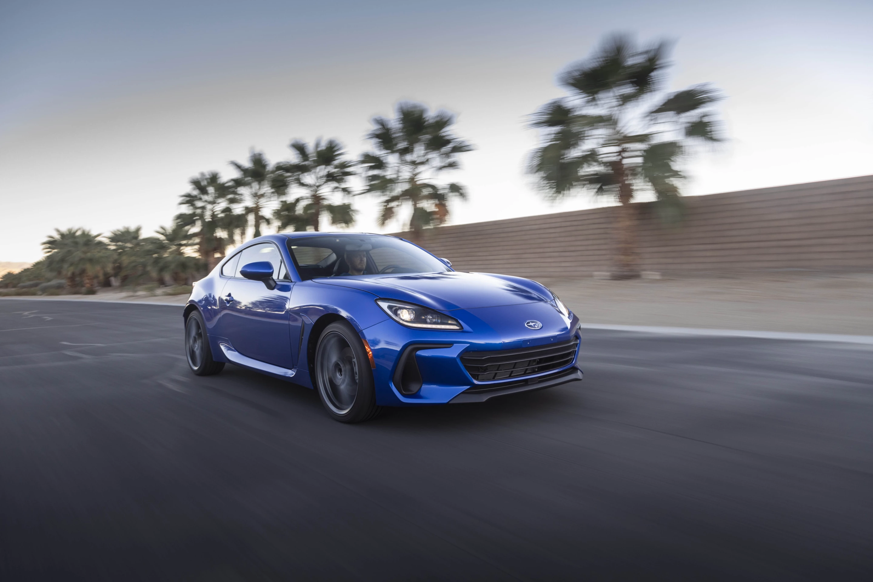 The low design of an opposed piston Boxer-style engine allows the 2022 Subaru BRZ to have a low hoodline for better aerodynamics