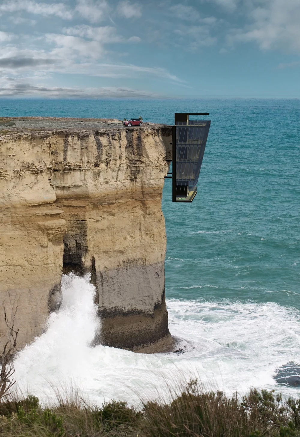 The Cliff House, by Australian firm Modscape (Image: Modscape)