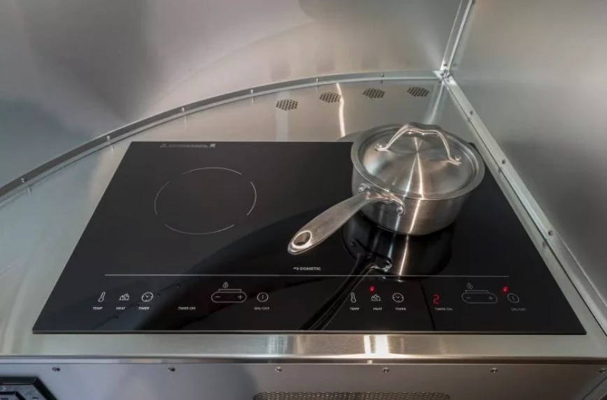 The new induction cooktop cuts reliance on propane