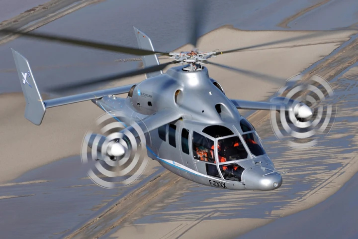 Eurocopter's X3 demonstrator has exceeded its initial speed target of 220 knots (Image: Patrick Penna)
