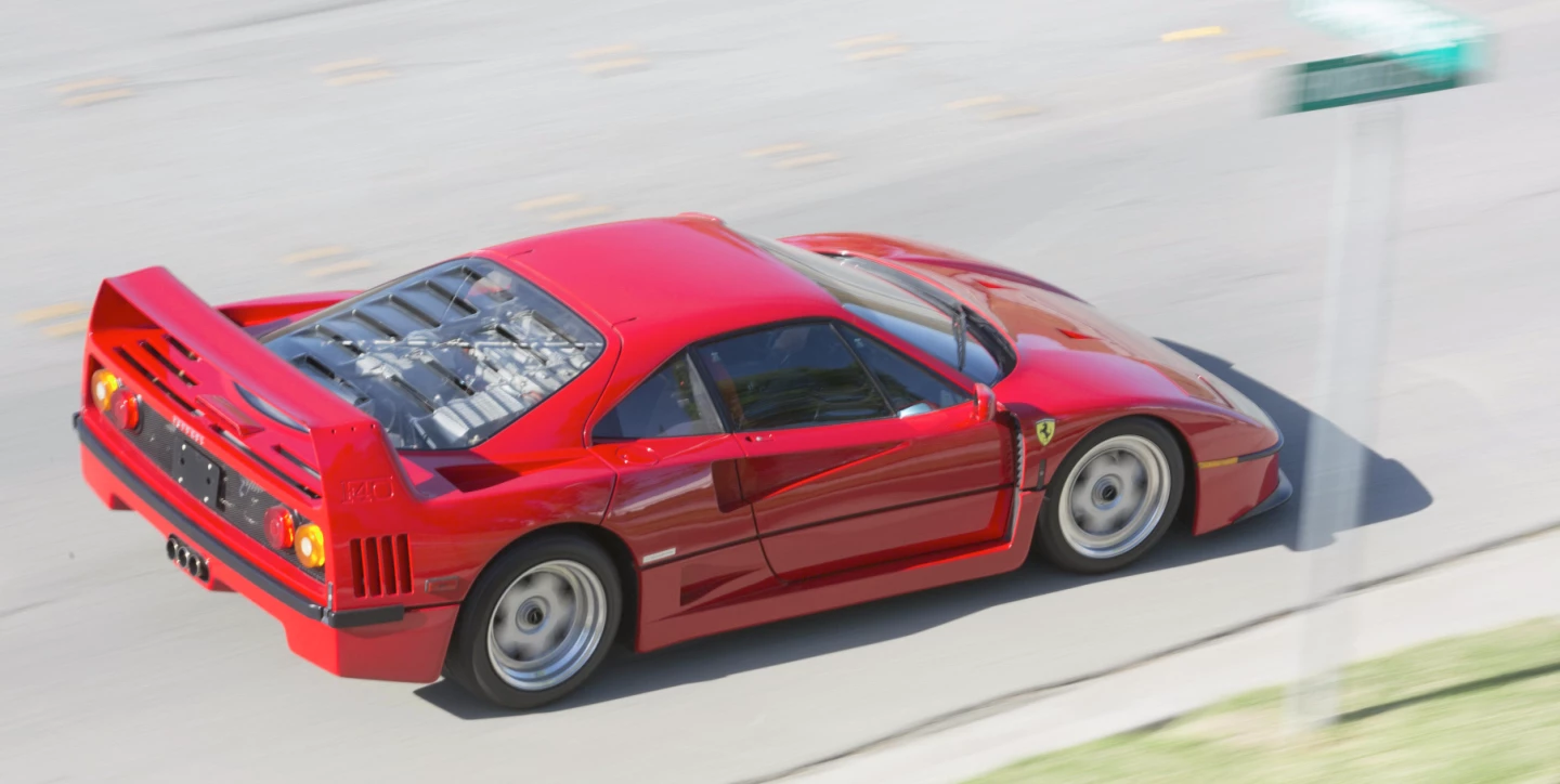 This 1990 Ferrari F40 sold for $1,237,500