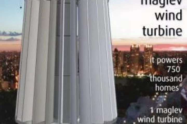 Magnetic Levitation wind power generator