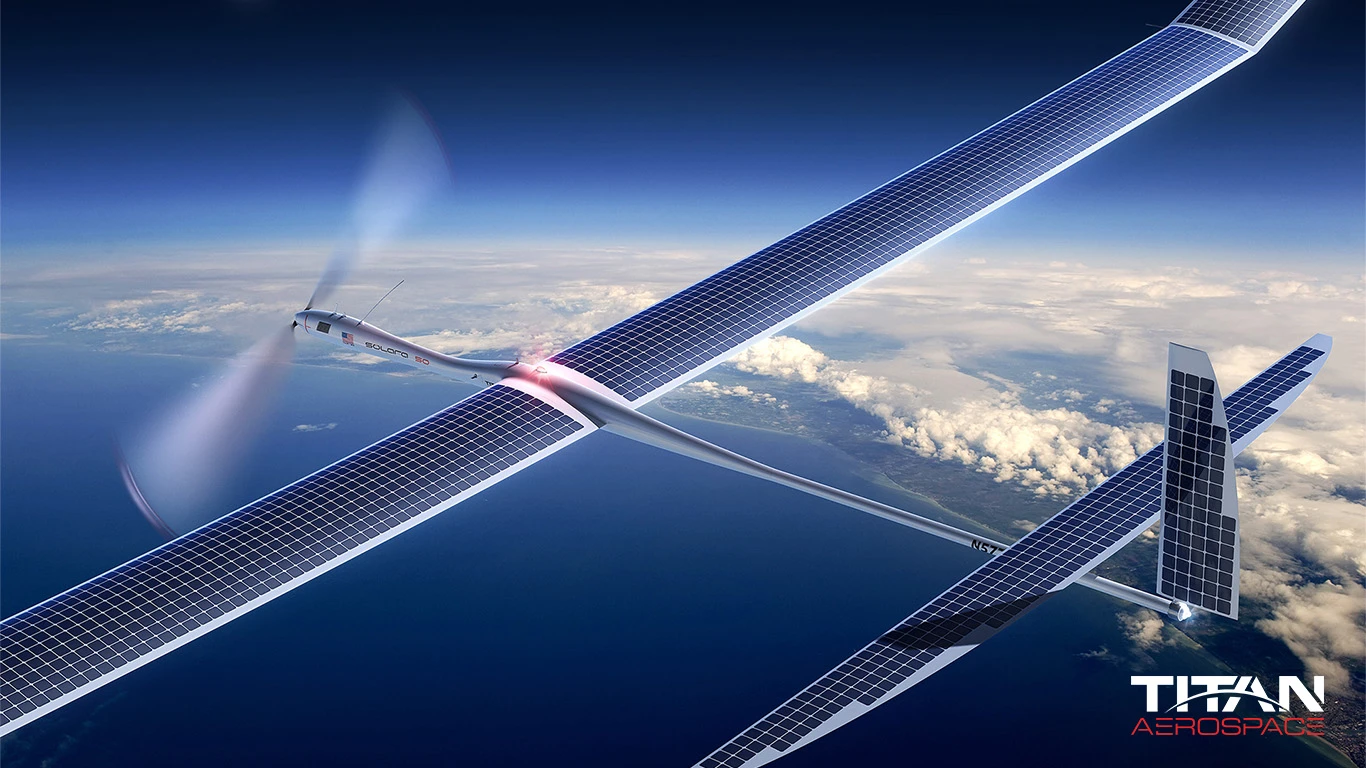 Titan Aerospace's Solara in flight