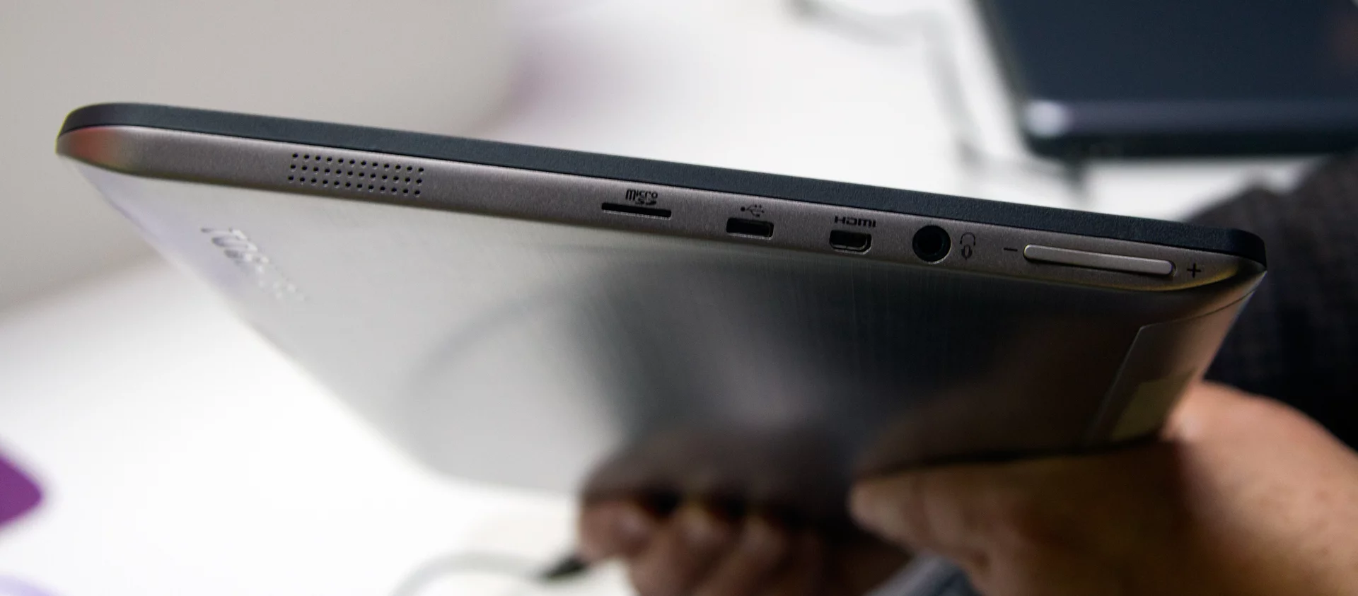 The two laptops also include the usual HD webcam with a microphone and connections for micro-USB, micro-HDMI, micro-SD, Wi-Fi, and Bluetooth