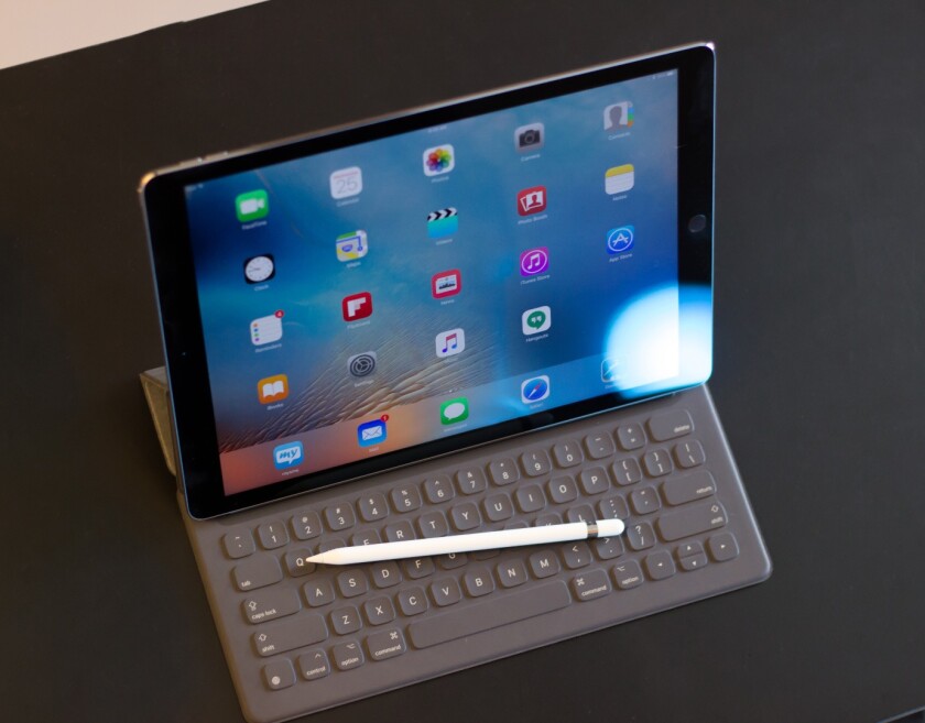 iPad Pro with Apple's Smart Keyboard and Apple Pencil