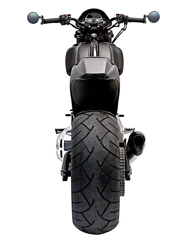 Arch Motorcycle Company's KRGT-1- fat 240-section rear tyre