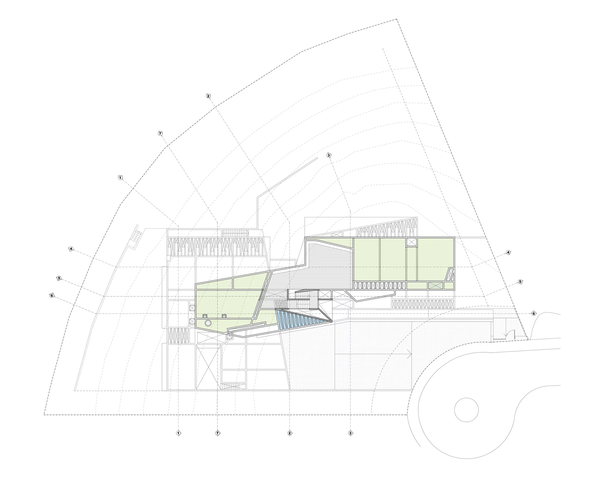 Architectural drawing of House RP (Image: Gonzalo Mardones Viviani)
