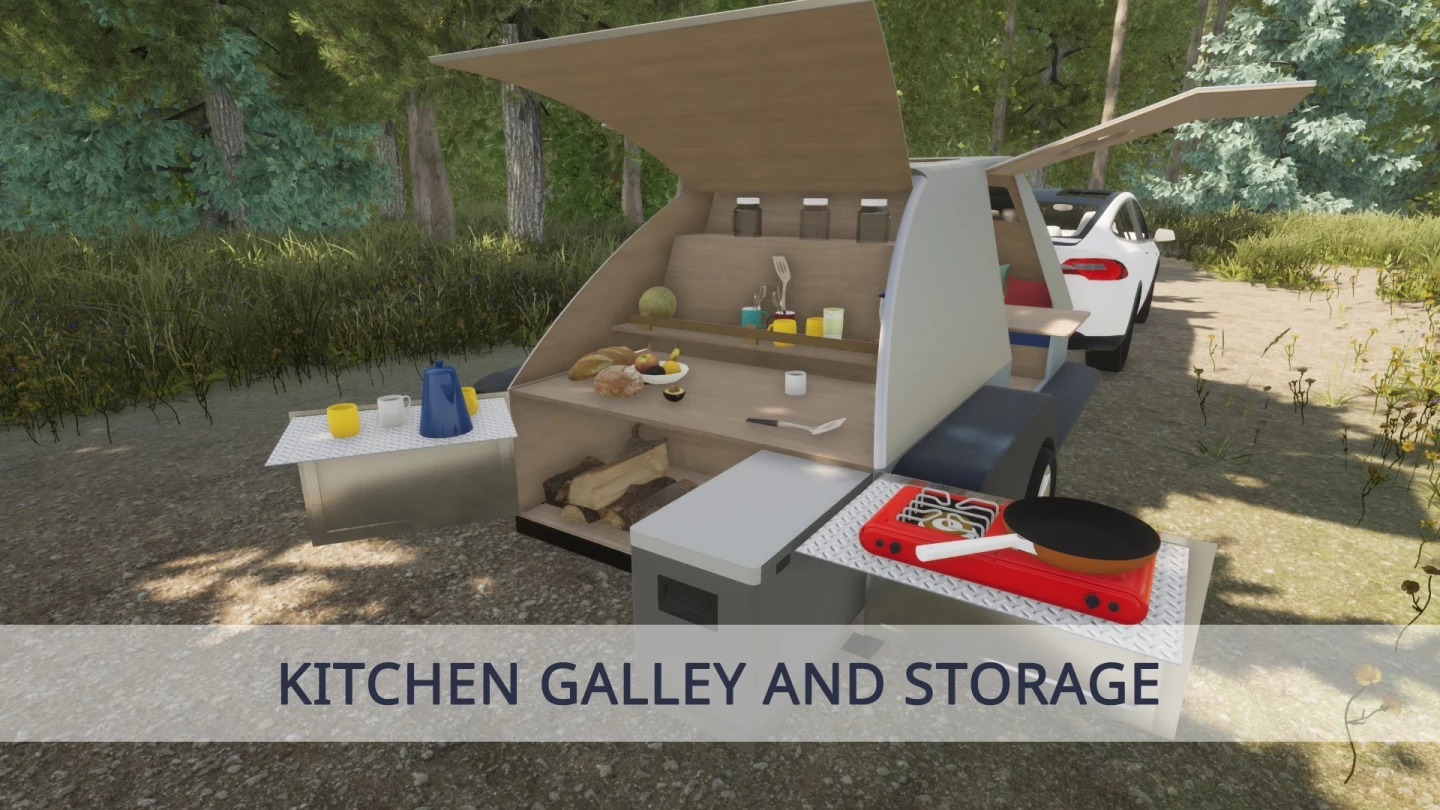 The galley will come empty as standard, but Colorado plans to offer the usual features as options