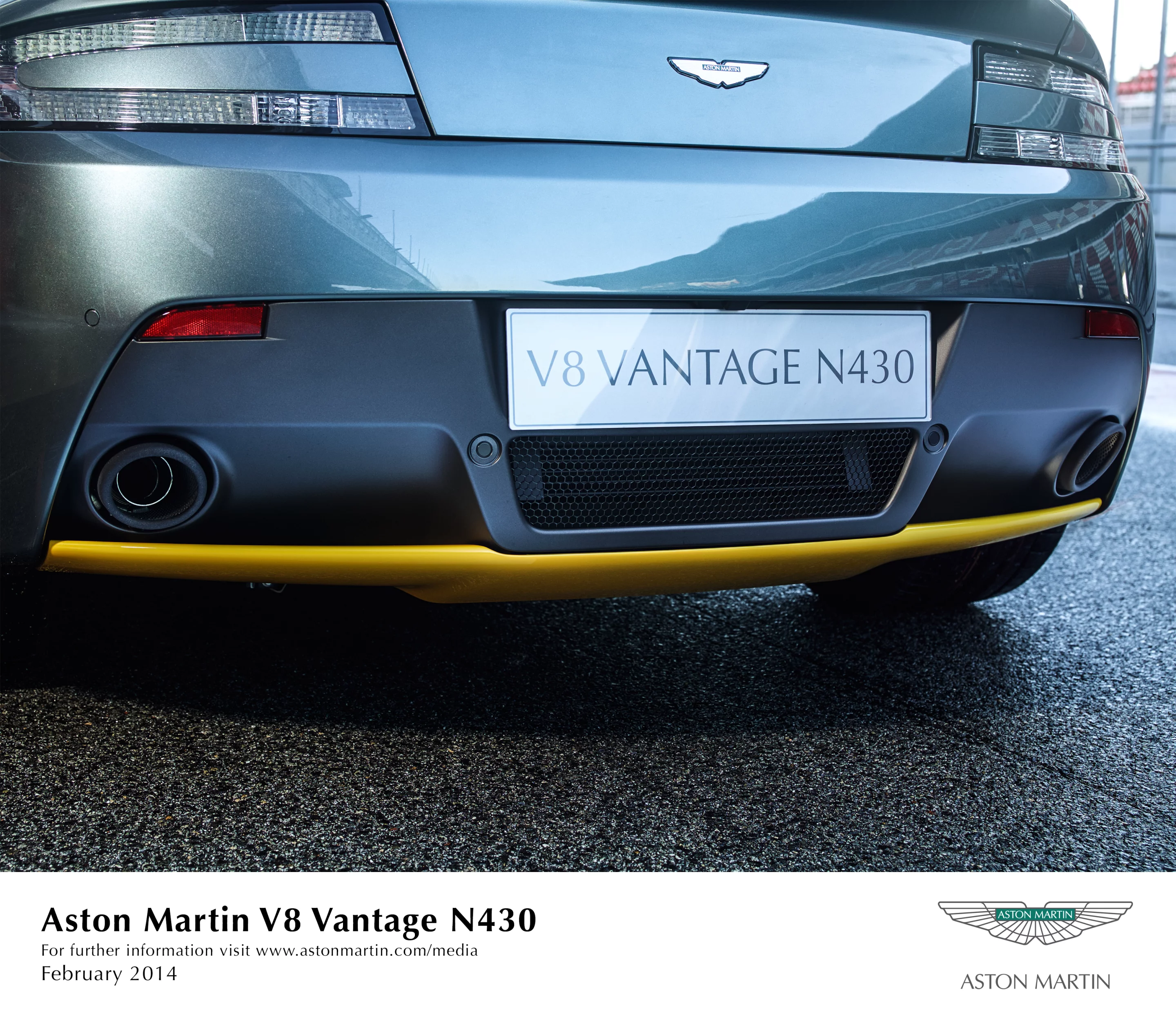 Vantage N430 rear detail