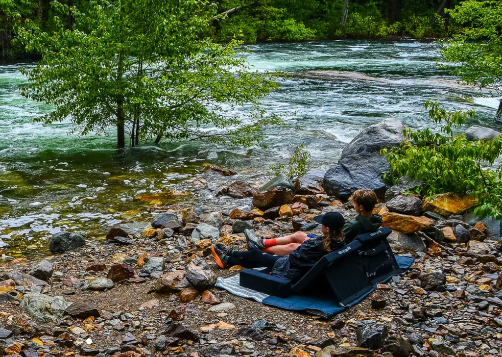 Whether camping, planning a picnic or simply enjoying a view steps from the car, the Camp Couch brings lounge-like comfort to places that have never seen it