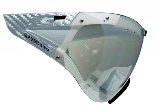 White visor for Casco's SPEEDairo helmet