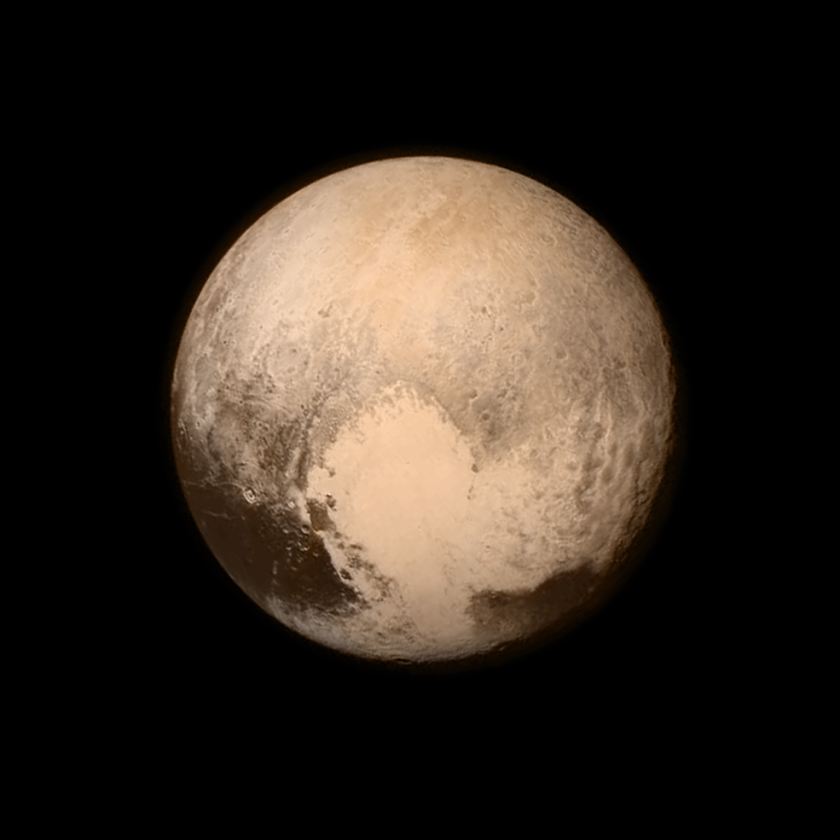 New Horizons just used its LORRI camera to provide mankind with the best photo we've ever seen of the dwarf planet Pluto
