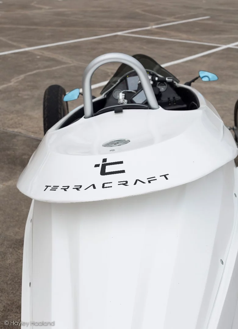 Terracraft SuperTrike: rear view