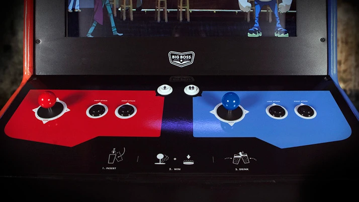 Players set their cups down to start the game and then choose from five characters, each based on a signature brew