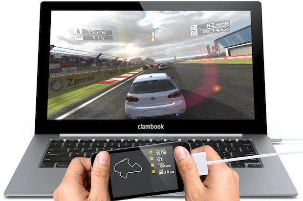This implementation of the ClamBook whets our gaming appetite
