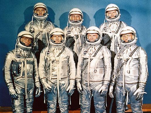 The original Mercury 7 astronauts