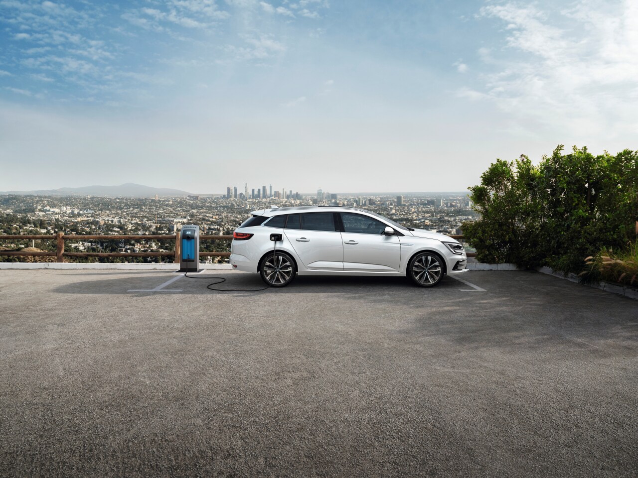 The E-Tech plugin hybrid can travel up to 65 km on electric power alone, knocking off the vast majority of daily driving