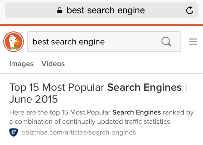Don't like Google? Change your search engine
