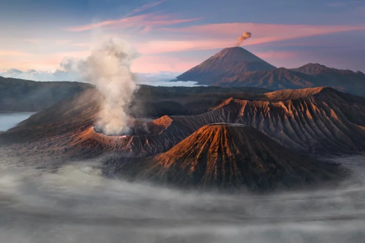 Mount Bromo, Java, Indonesia. From the top 101 entries