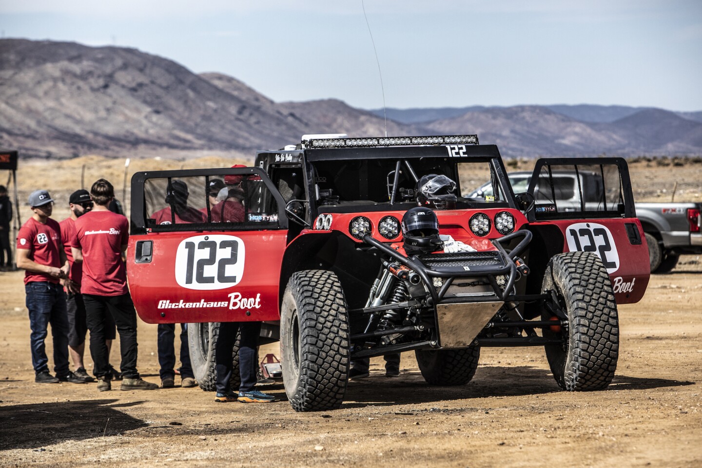 The gas SCG Boot at the 2021 Baja 1000