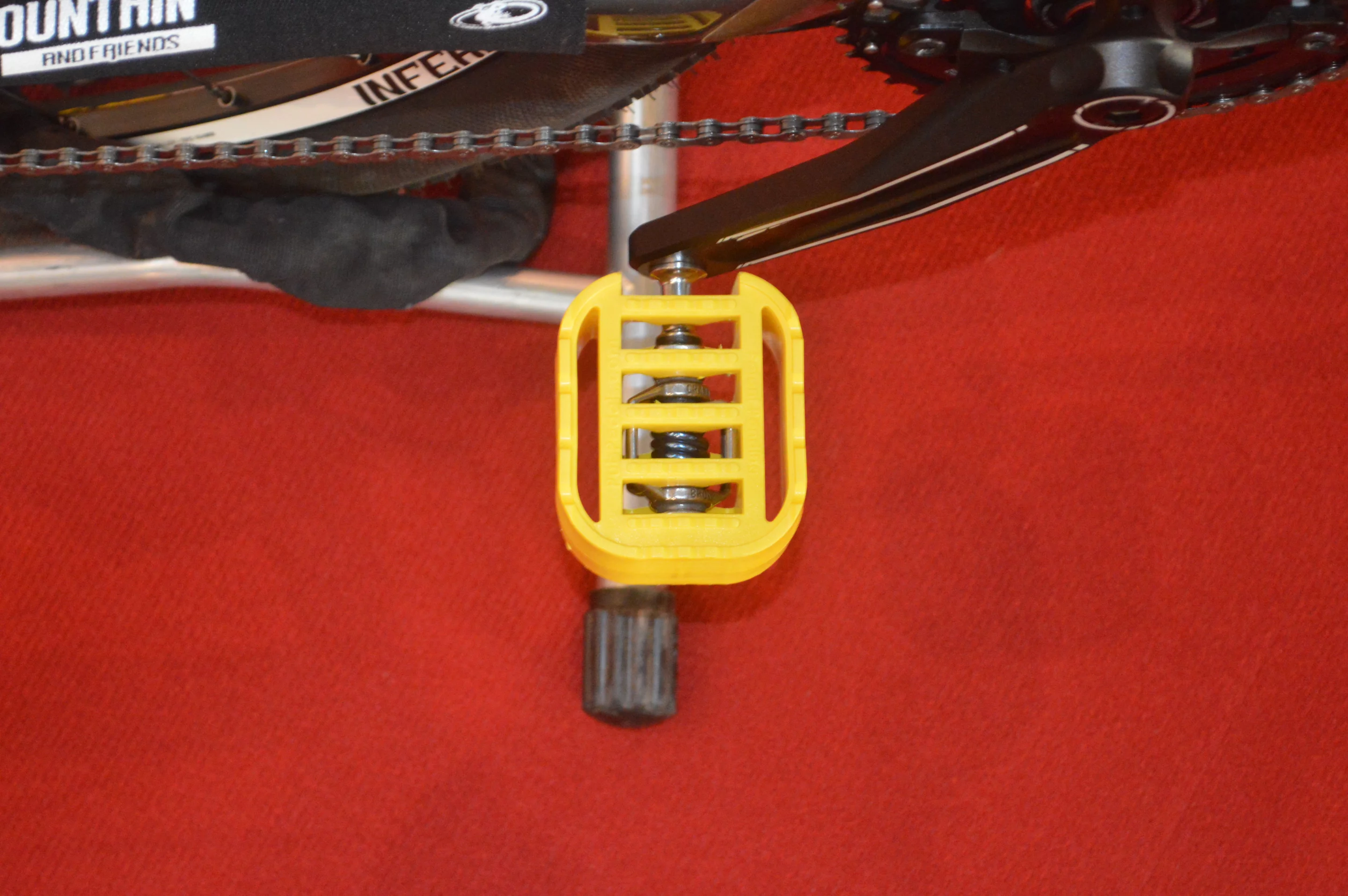 Pub Pedals quickly transform an egg beater-style pedal into a casual platform