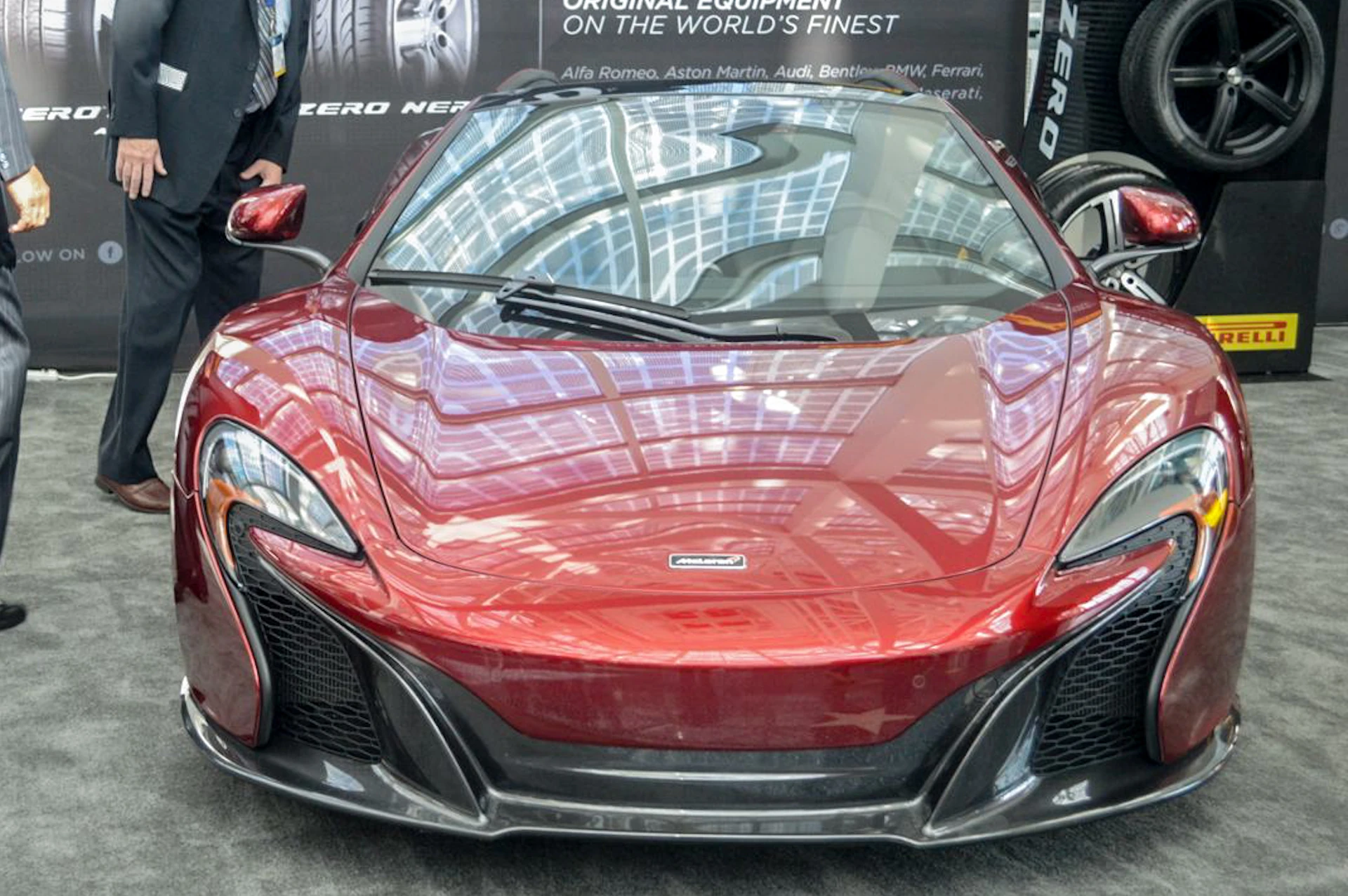 Pirelli spices up tires with a McLaren 650S Spider (Photo: C.C. Weiss/Gizmag)