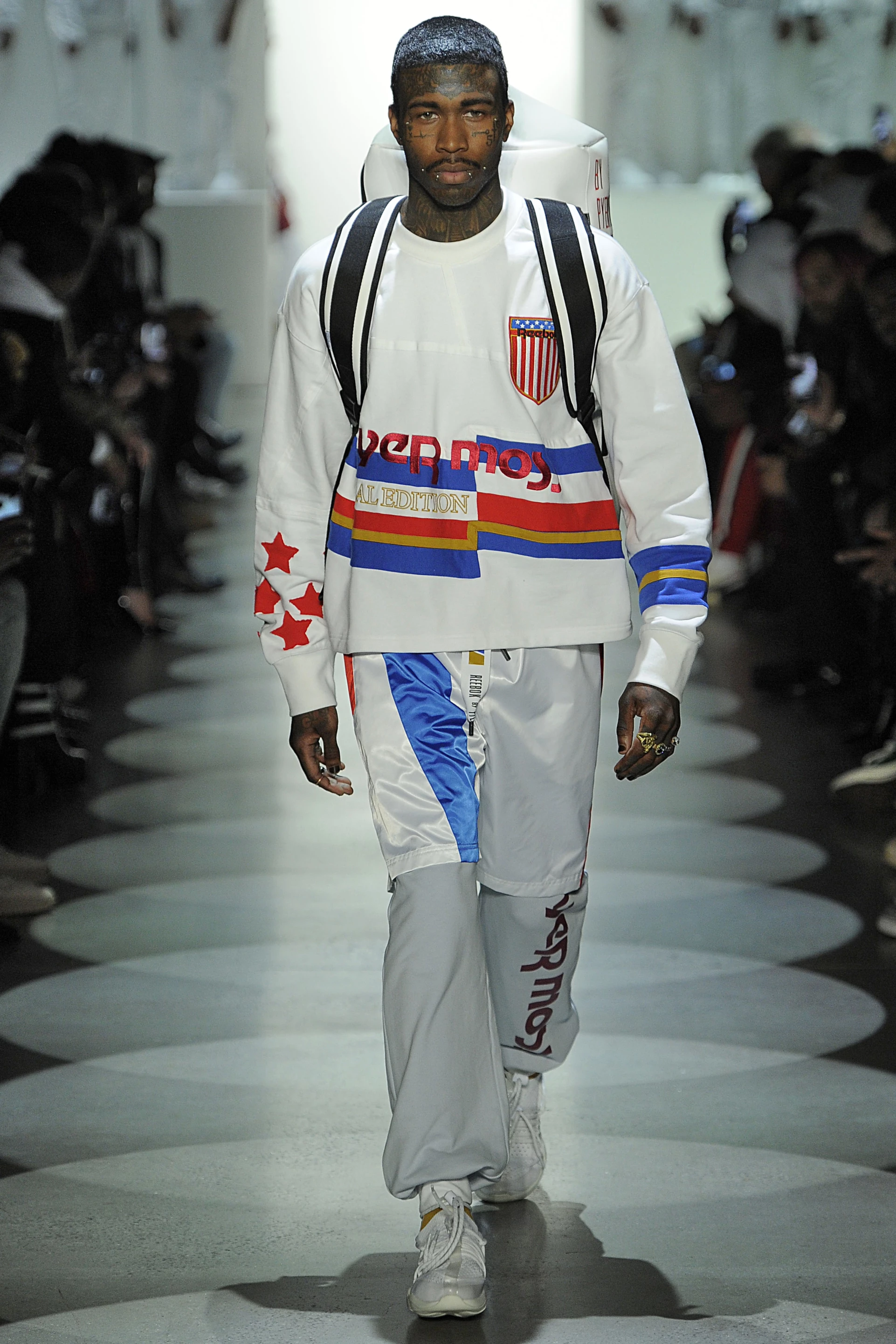 Reebok Pyer Moss, by Kerby Jean-Raymond, is shortlisted in the Fashion category. The collection aims to highlight issues of race in the USA