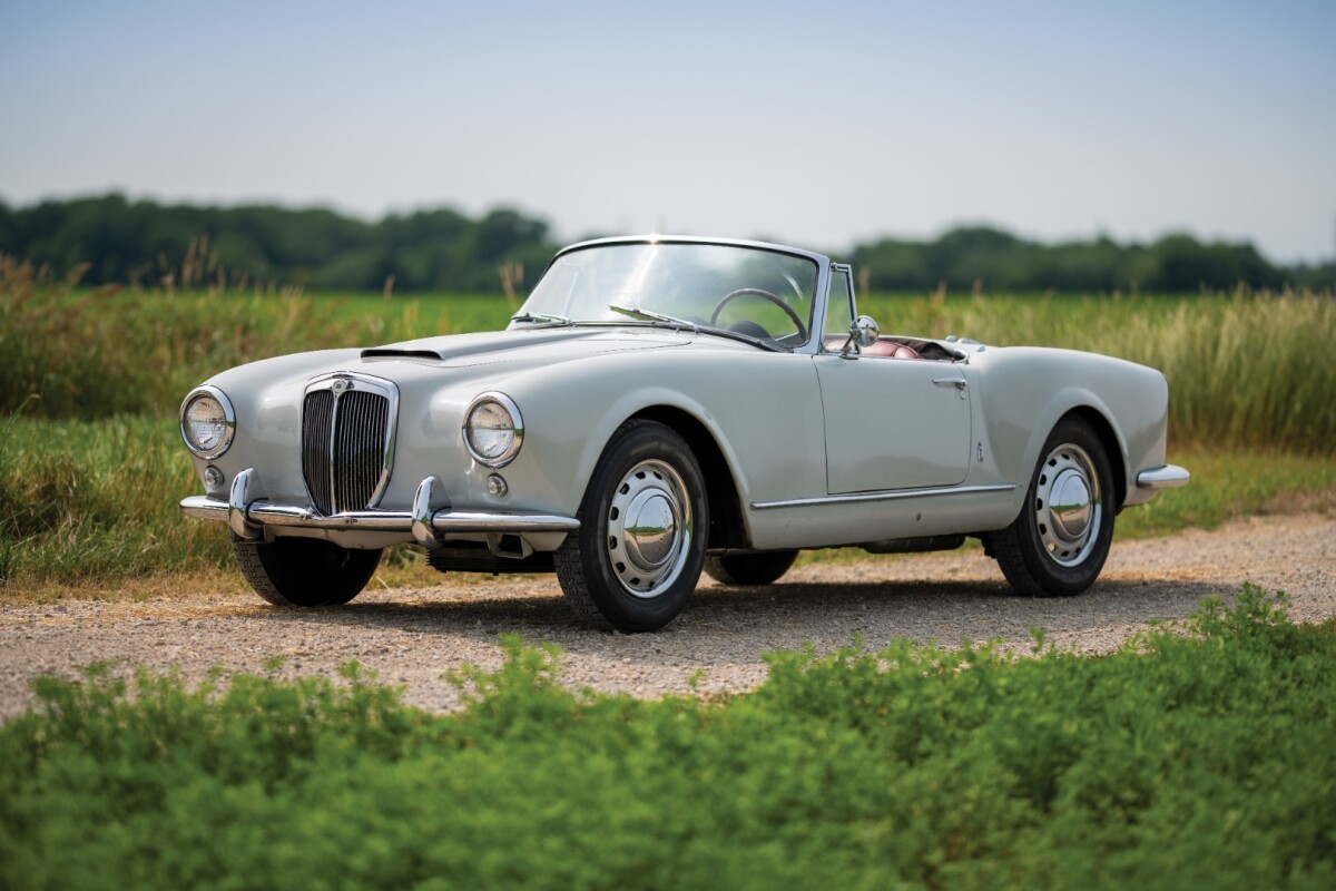 1958 Lancia Aurelia B24S Convertible by Pinin Farina | Estimate: from $325,000 to $400,000 | Auction House: RM-Sotheby's | Official Auction Description