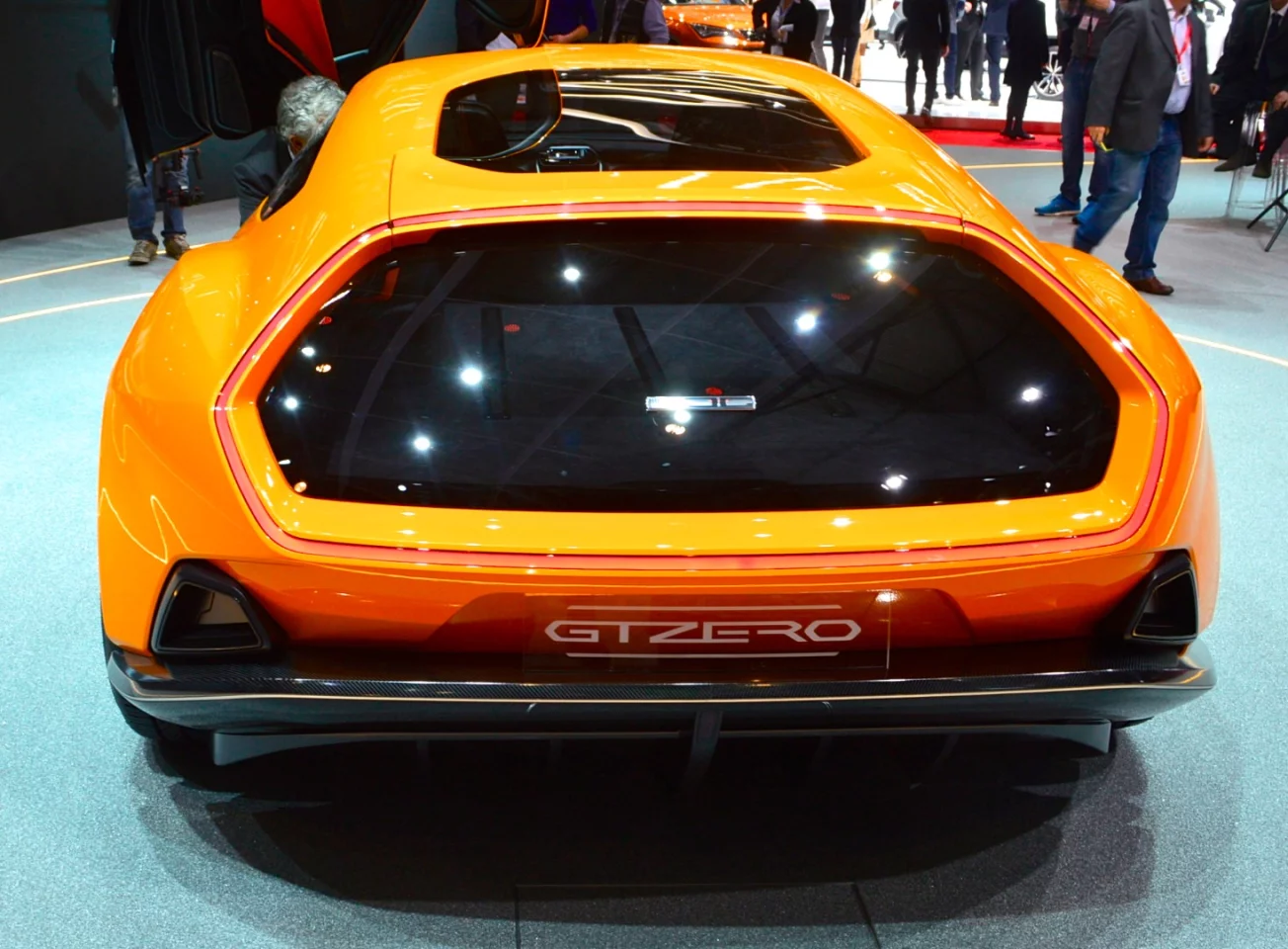 The distinctive hexagonal rear window works as a cargo access hatch