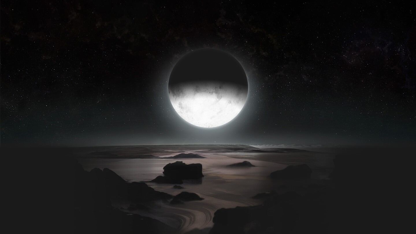Artist's concept of Pluto's surface