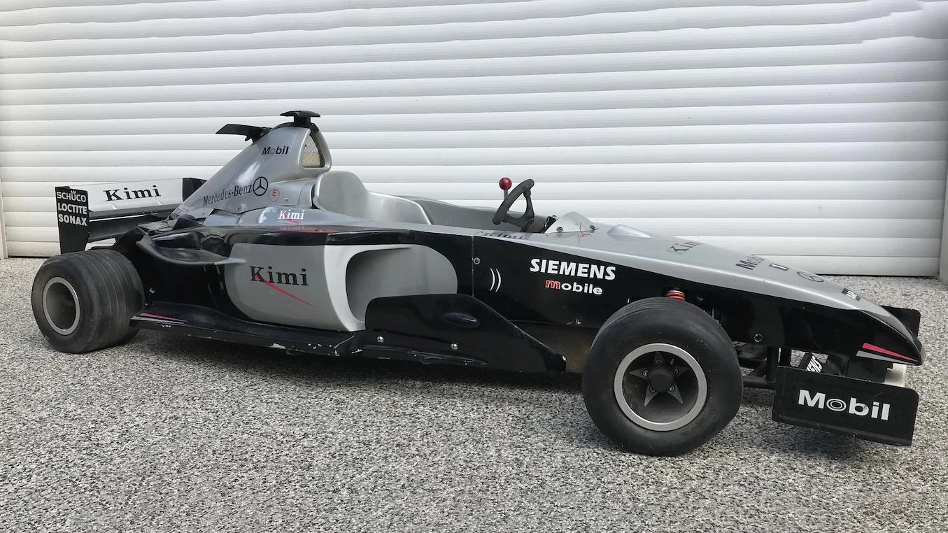 1998 Formula 1 McLaren MP4-13 replica | | Bonhams 2019 Goodwood Festival of Speed Sale | Official estimate: £6,000 to £8,000 ($7,500 to $10,000) | Auction description
