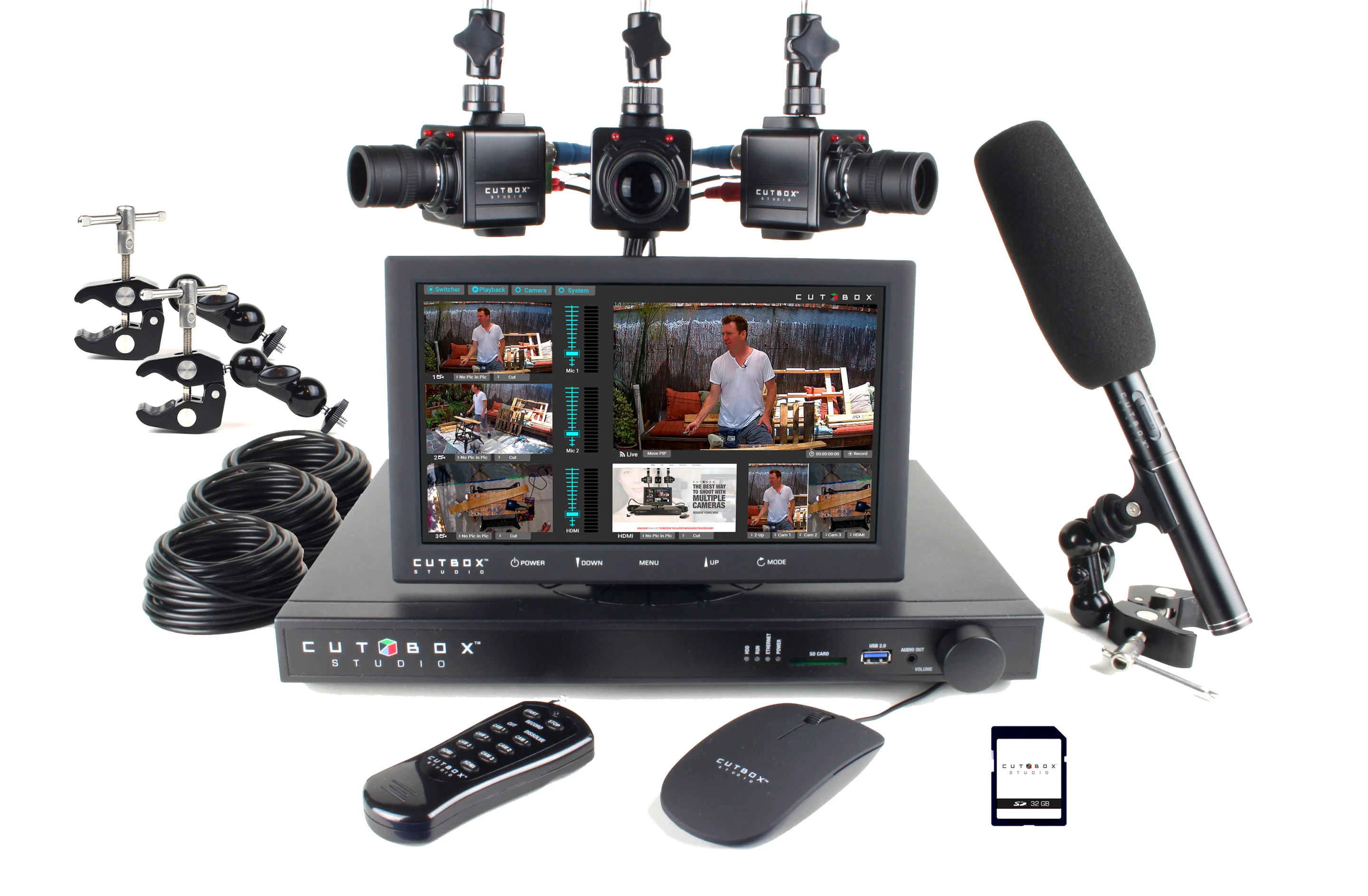 The complete Cutbox Studio system