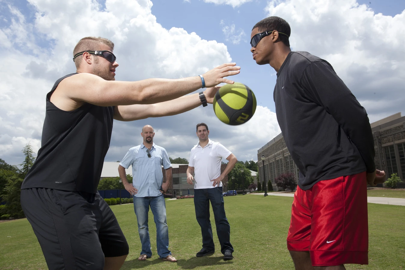 A Duke University study has revealed that wearing stroboscopic eyewear during physical activities has a positive impact on visual short-term memory retention