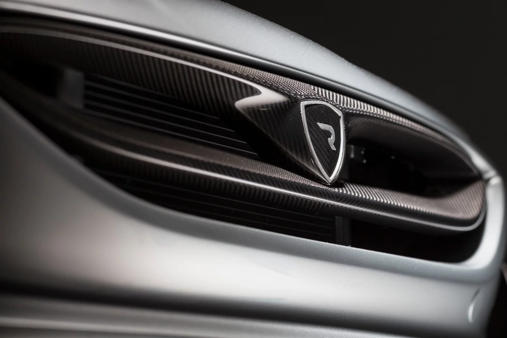 Everything about the Concept_One looks immaculately finished, from the badge to the carbon grille