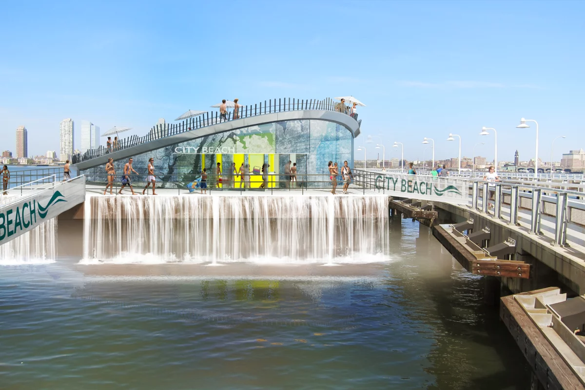 City Beach NYC, by designer Blayne Ross (Image: City Beach NYC)