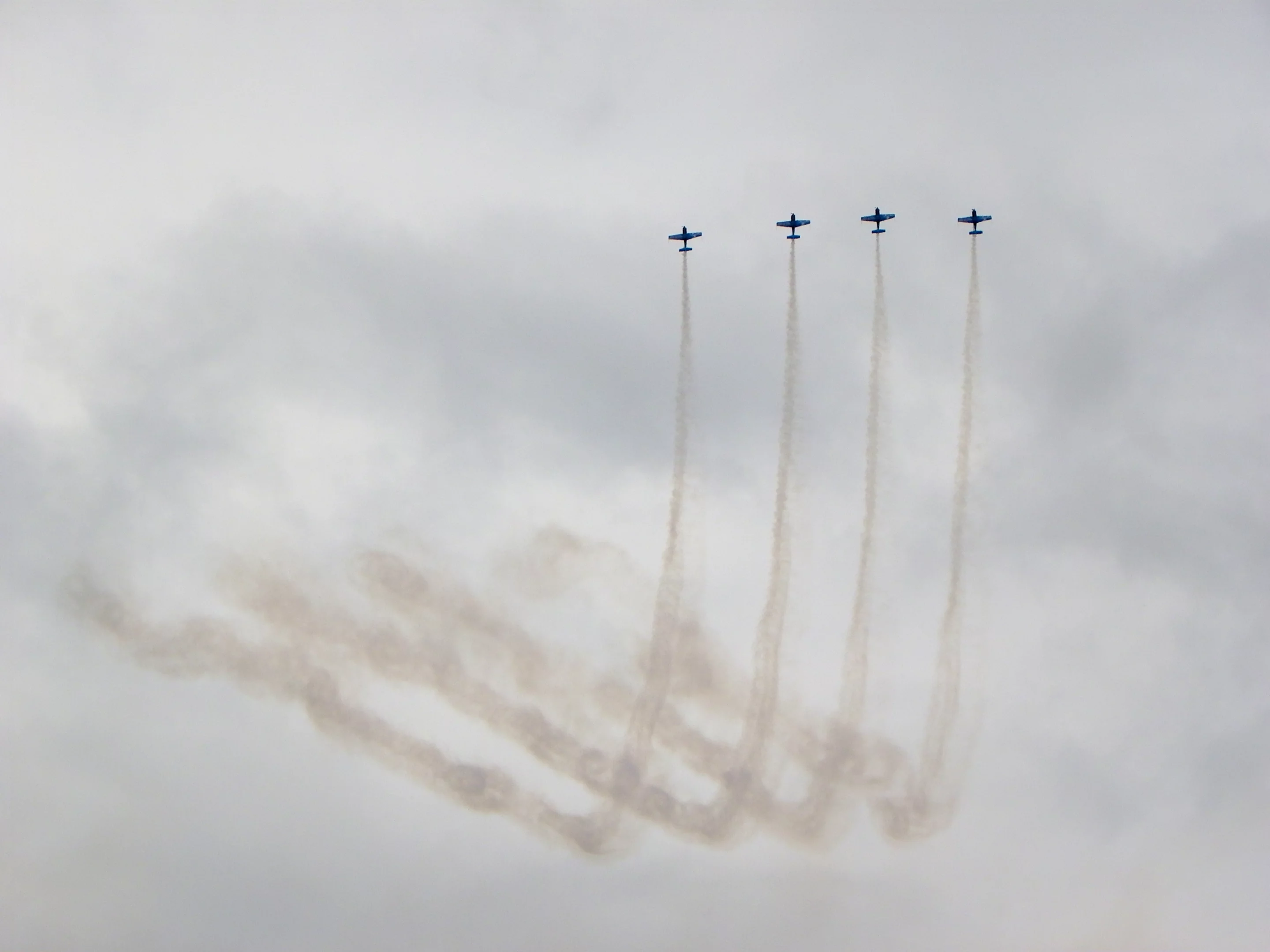 Blades aerobatic display team (Photo: Gizmag)
