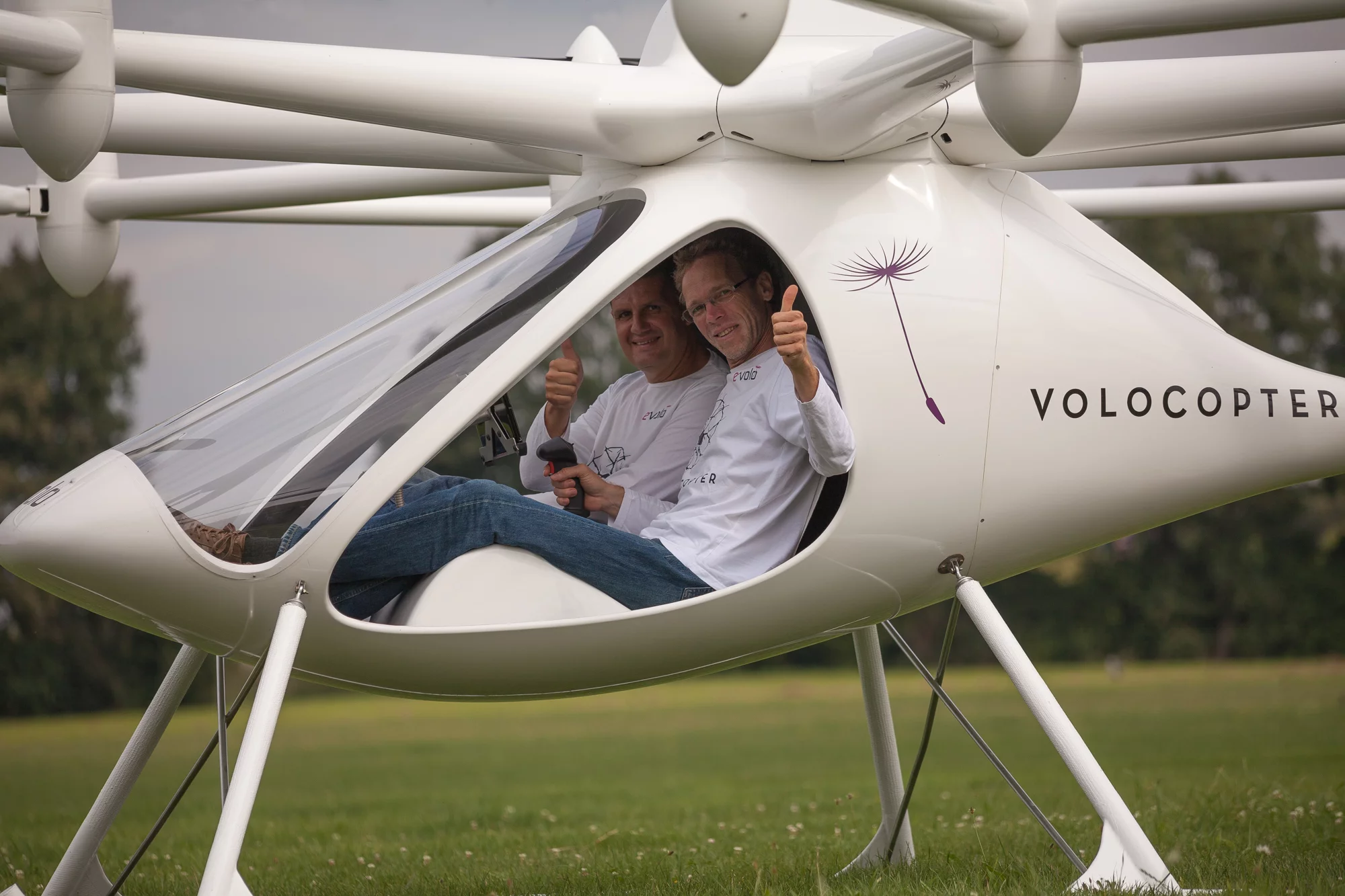 The VC200 Volocopter is easy to learn to fly, according to the company