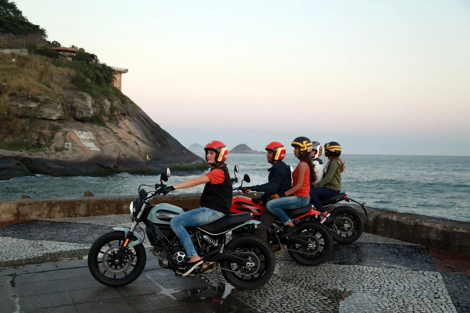 The Ducati Scrambler Sixty2 is an entry-level model targeting a young audience