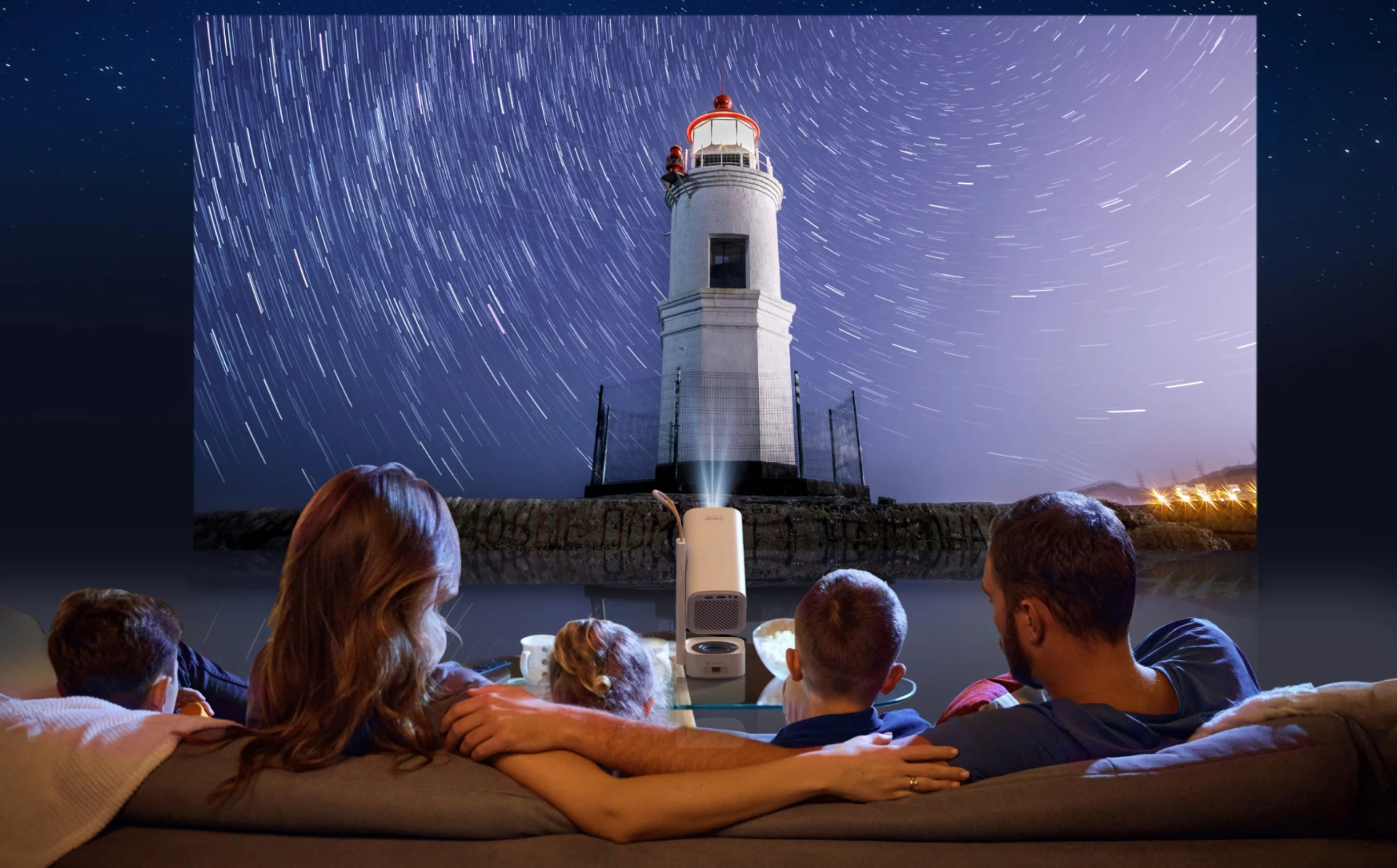 The Yaber T1 Pro throws 1080p visuals at up to 120 inches , though the 220-lumen light source will restrict viewing to dark spaces