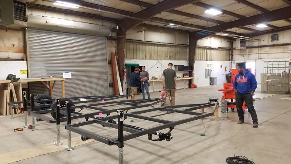 High Altitude builds its own steel chassis