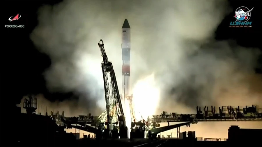 Russia’s Progress 71 cargo craft blasts off on time to the International Space Station for a Sunday delivery