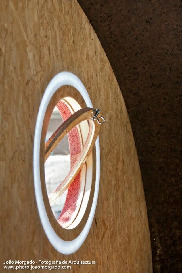 Shelter ByGG features porthole windows (Photo: Joao Morgado)