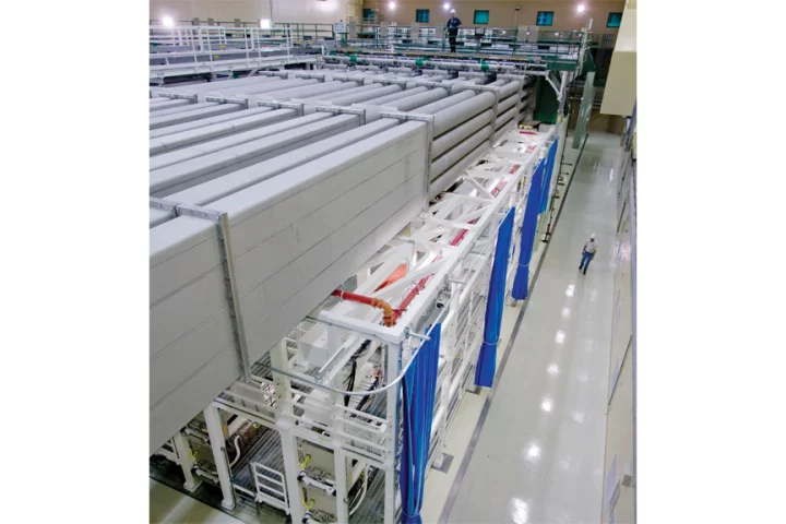 You call that a laser? Now this is a laser. Laser Bay 1 holds half of the NIF's 192 beams