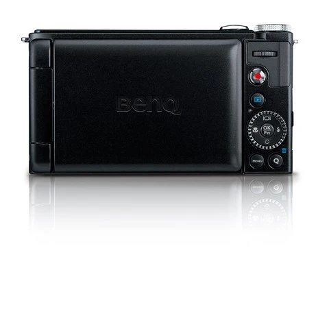 A thumb wheel on the rear of the BenQ G1 allows for dialing through commonly used features and controlling manual settings