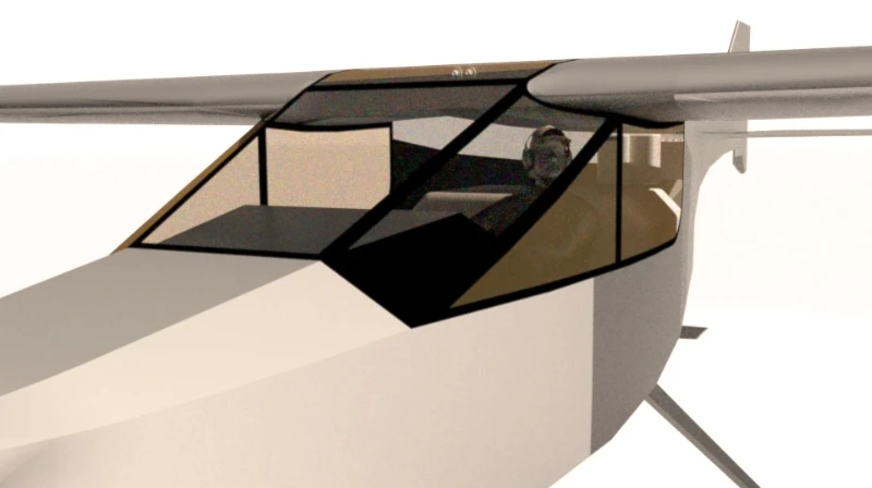 Artists concept of MakerPlane 1.0 (Image: MakerPlane)