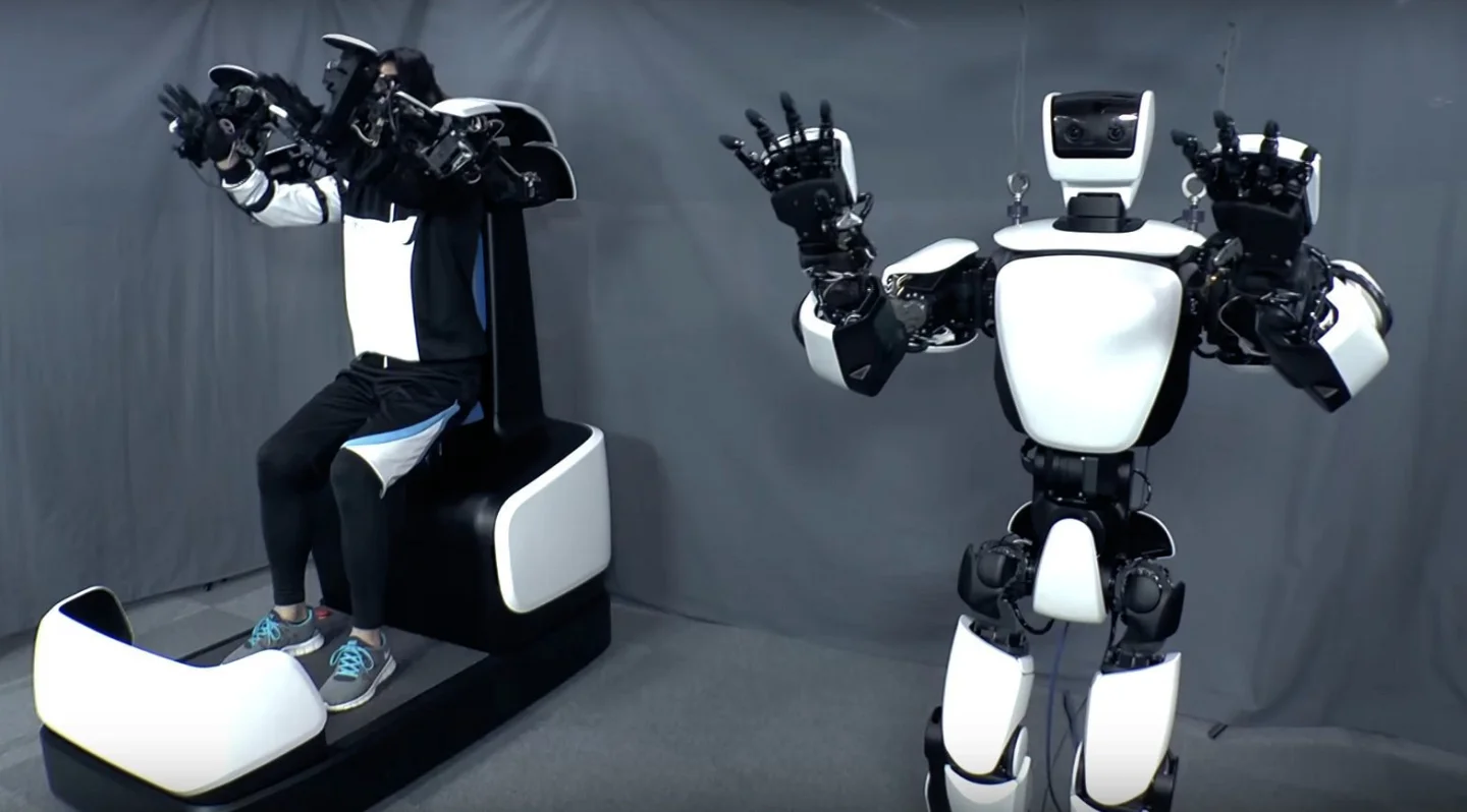 Toyota says that the system caters for precision control of the T-HR3 robot in real time