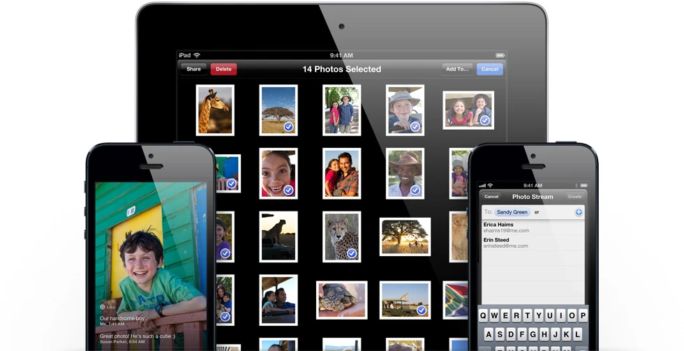 Photo Stream, the photo branch of iCloud, also received an update in iOS 6