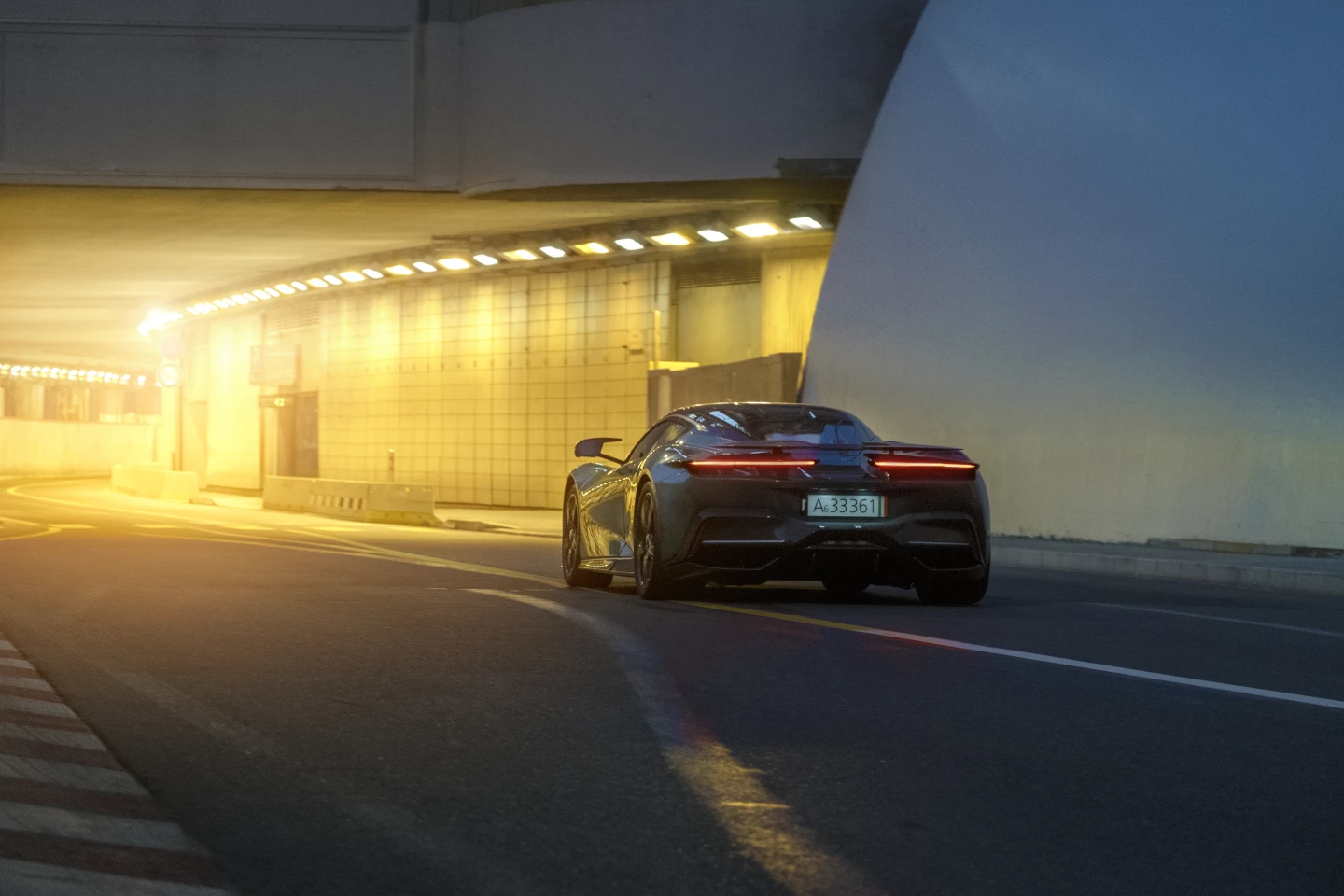 The Pininfarina has a sub-2-second 0-62 mph and a 217-mph top speed