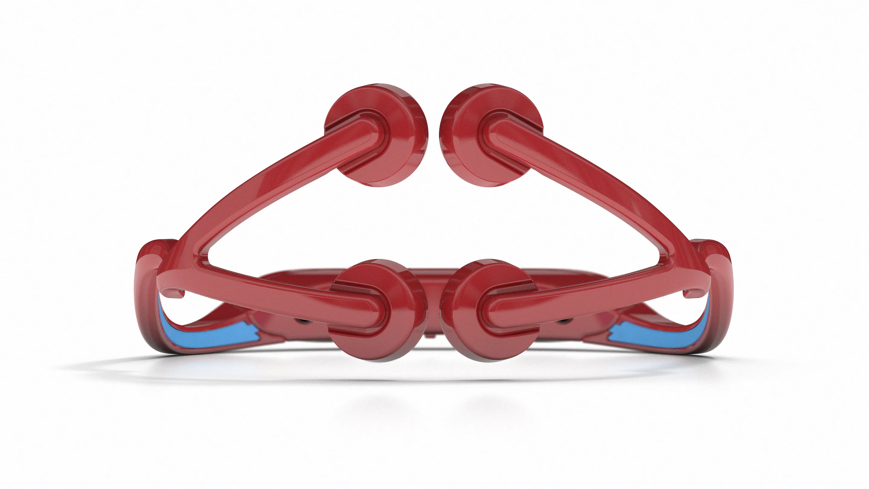 The headset itself is built around a Bluetooth low energy system chip from Texas Instruments connected to an array of four electrodes