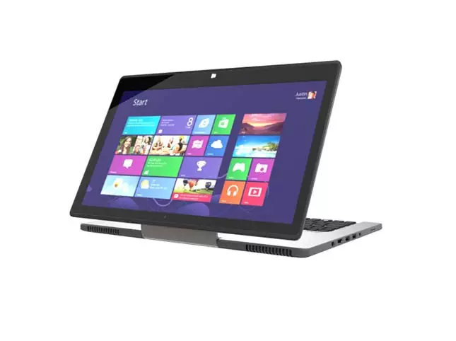 The Acer Aspire R7 can be used as display